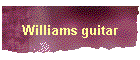 Williams guitar